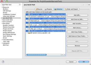 Figure 7 – Bibliotecas do projeto