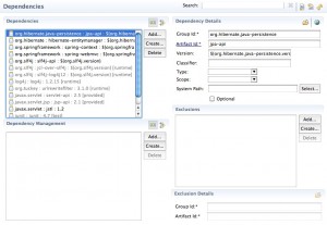 Figura 13  - A dependência da API JPA 2.0